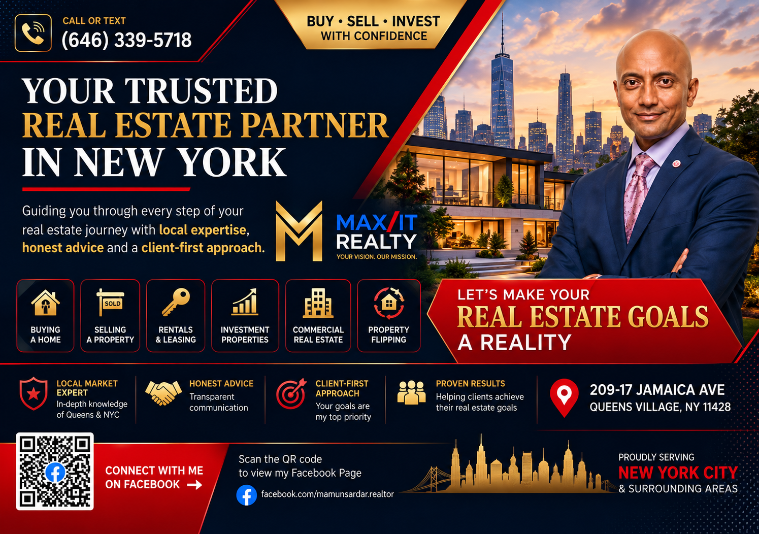 Mamun Sardar real estate services